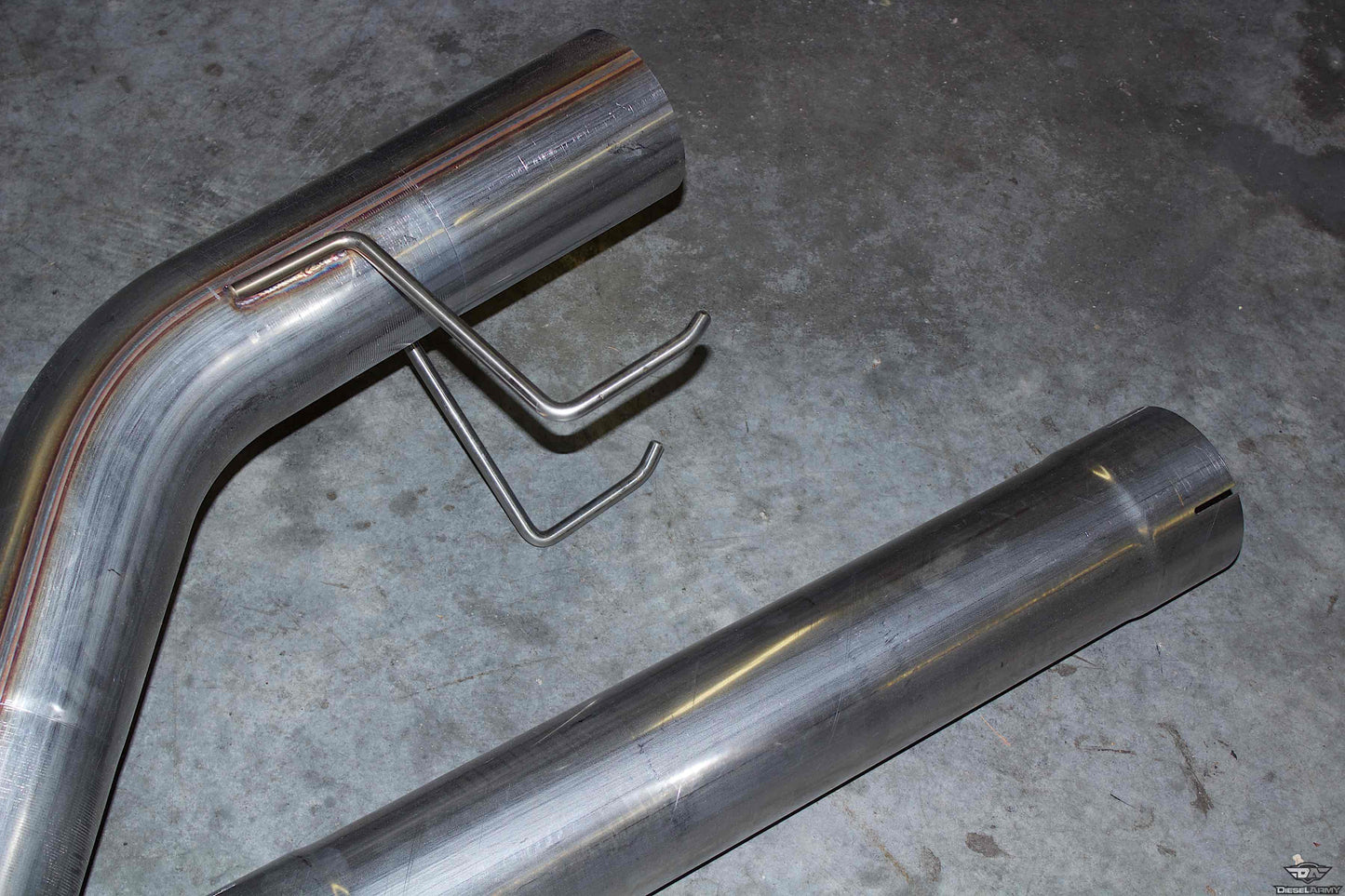 2007-2009 Turbo Back 6.7L Dodge Ram 2500 3500 Cummins Race Exhaust 5” or 4” SS409 with Tip