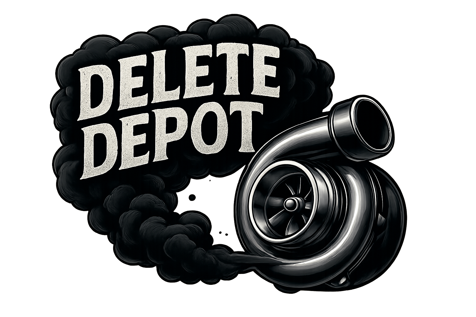 Make it a diesel turbo with black smoke spelling out delete depot