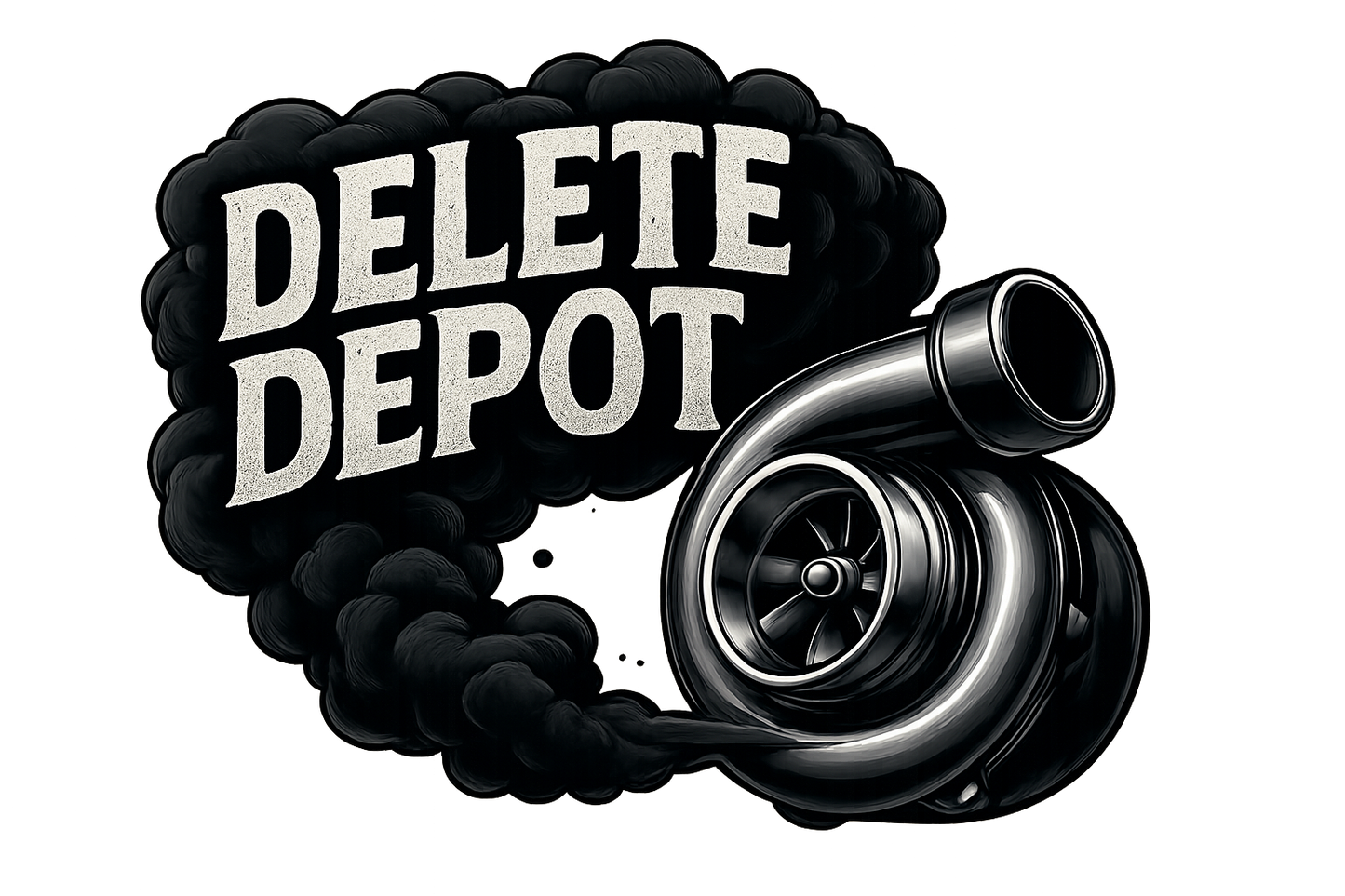 Make it a diesel turbo with black smoke spelling out delete depot